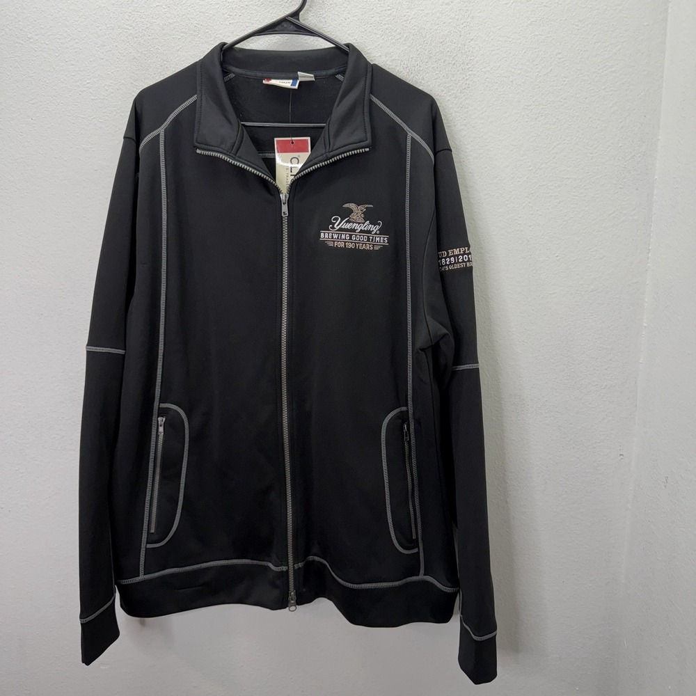 Yuengling Americas Oldest Brewery Clique Full Zip Jacket Employee NWT Mens XL